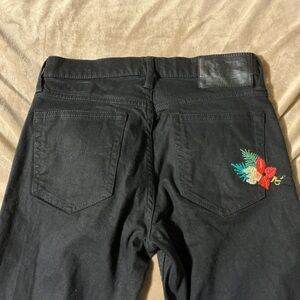 Ralph Lauren Thompson 650 Black Denim Jeans – Women’s Size 28